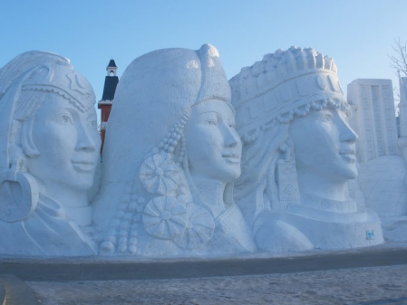 Snow Sculpture Exhibition, Sun Island