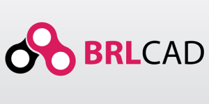 BRL-CAD logo. Two overlapping links (like from a bike chain).