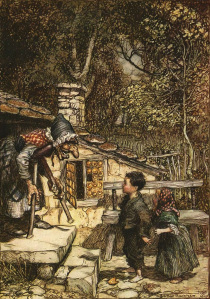 http://en.wikipedia.org/wiki/File:Hansel-and-gretel-rackham.jpg